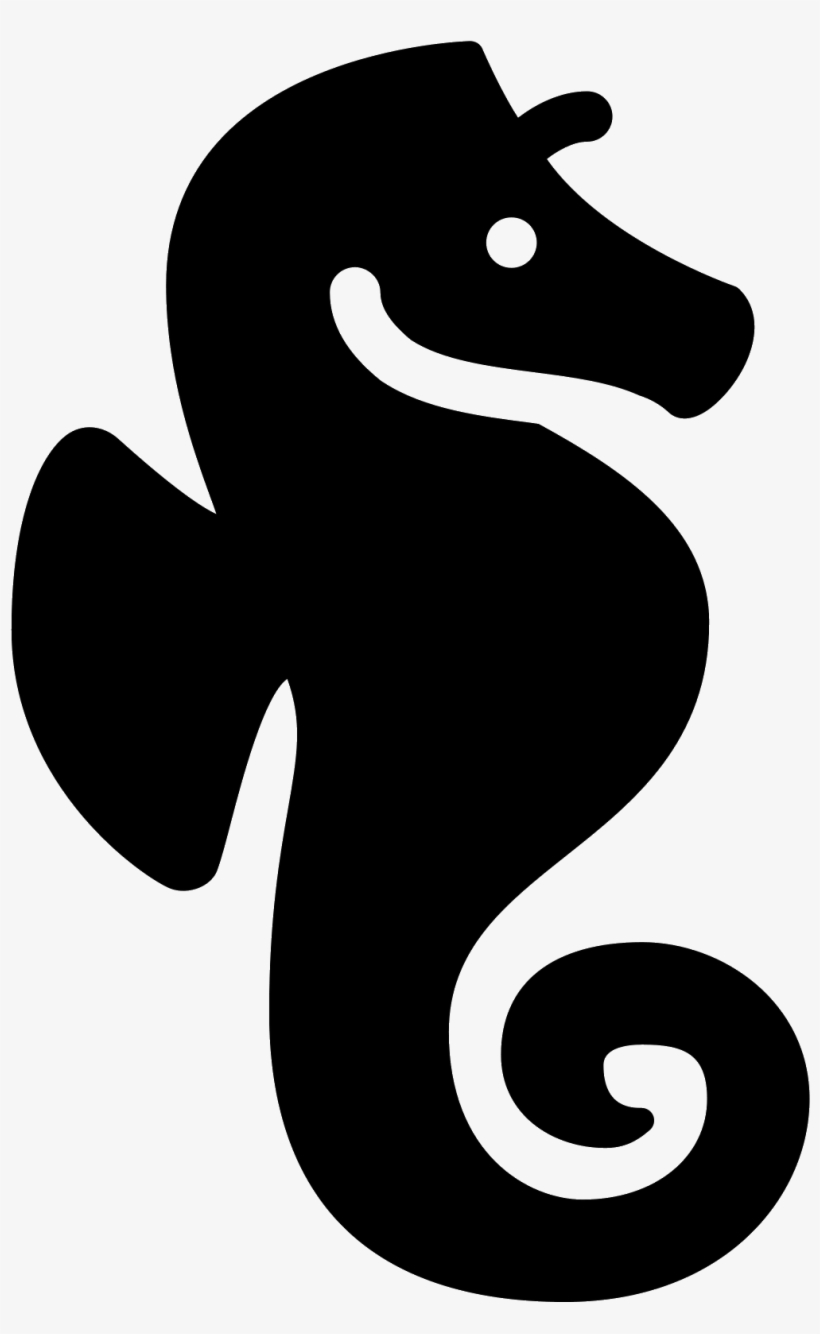 Seahorse Filled Icon - Northern Seahorse, transparent png download
