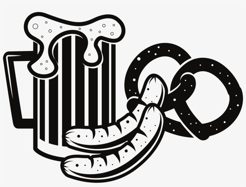 Big Image - Beer Black And White Hd, transparent png download