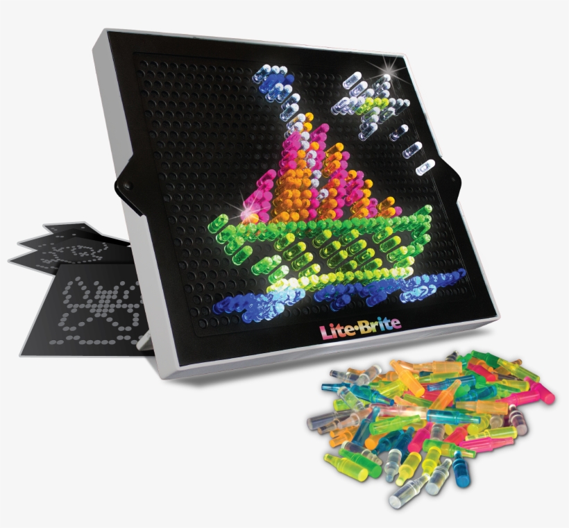 Lite Brite Ultimate Classic With 6 Templates And 200 - Lite Brite, transparent png download