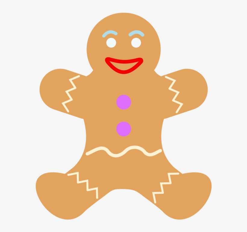 Pro T-shirt Food Biscuit - Bonhomme Pain Epice Dessin, transparent png download