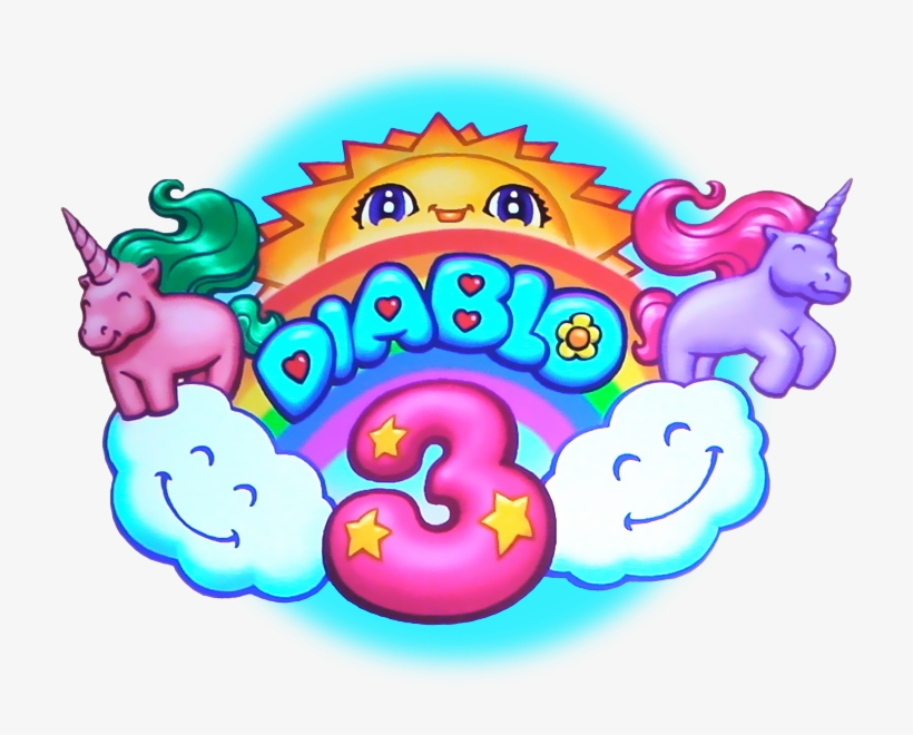 Diablo Iii Secret Unicorn Level No More Sissy Cow Tipping - Diablo 3 Pony, transparent png download