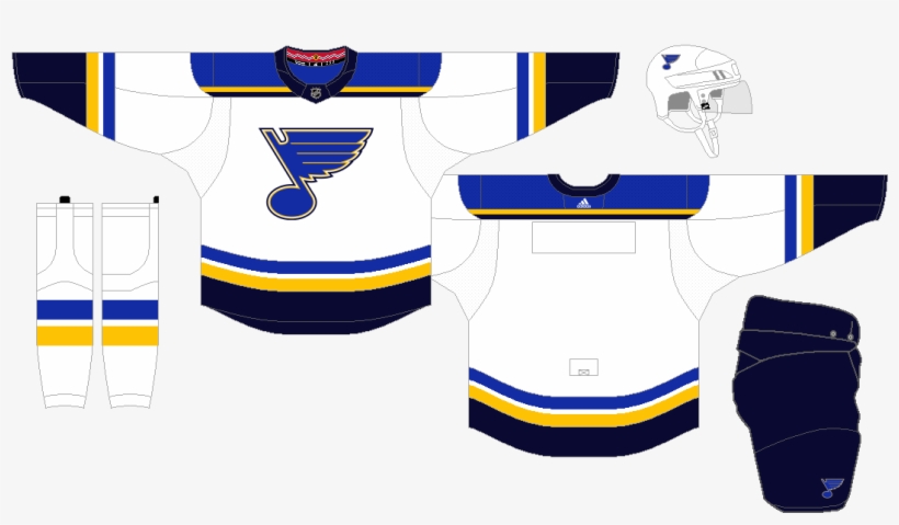Picture - St Louis Blues 2016 Uniforms, transparent png download