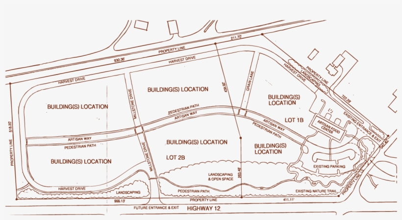 Blue Mountain Station Is A Long Term Business Development - Map, transparent png download
