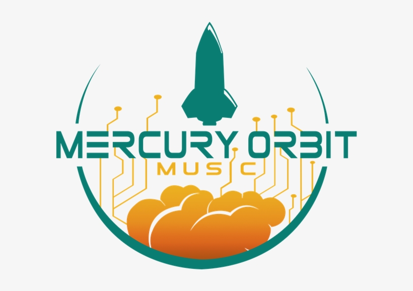 Mercury Orbit Music - Graphic Design, transparent png download