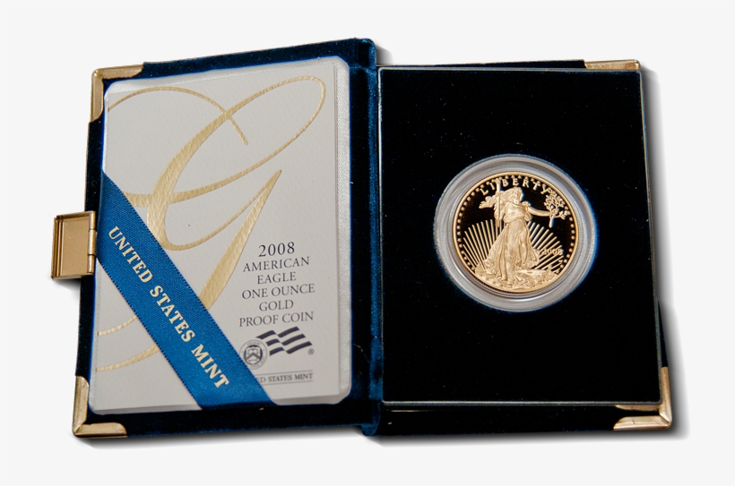 Buy 1 Oz Gold Eagle Proof Coin , Image - Coin, transparent png download