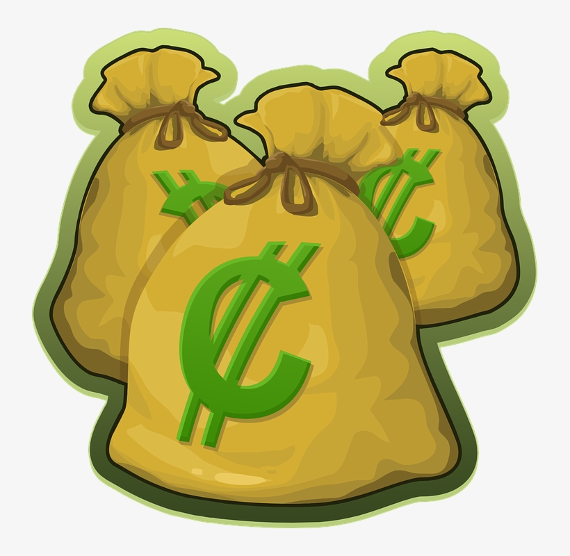 Money Bags Png, transparent png download