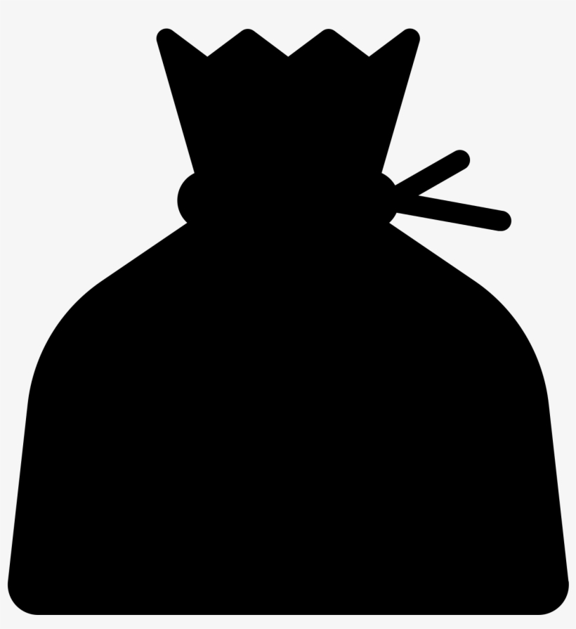 Money Bag Clip Art Images Free Download Image Black - Transparent Background Bag Png Money Hd, transparent png download