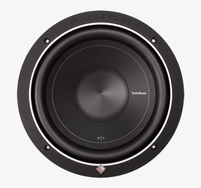 Rockford Fosgate Punch 10" P1 4-ohm Svc Subwoofer - Rockford Fosgate, transparent png download