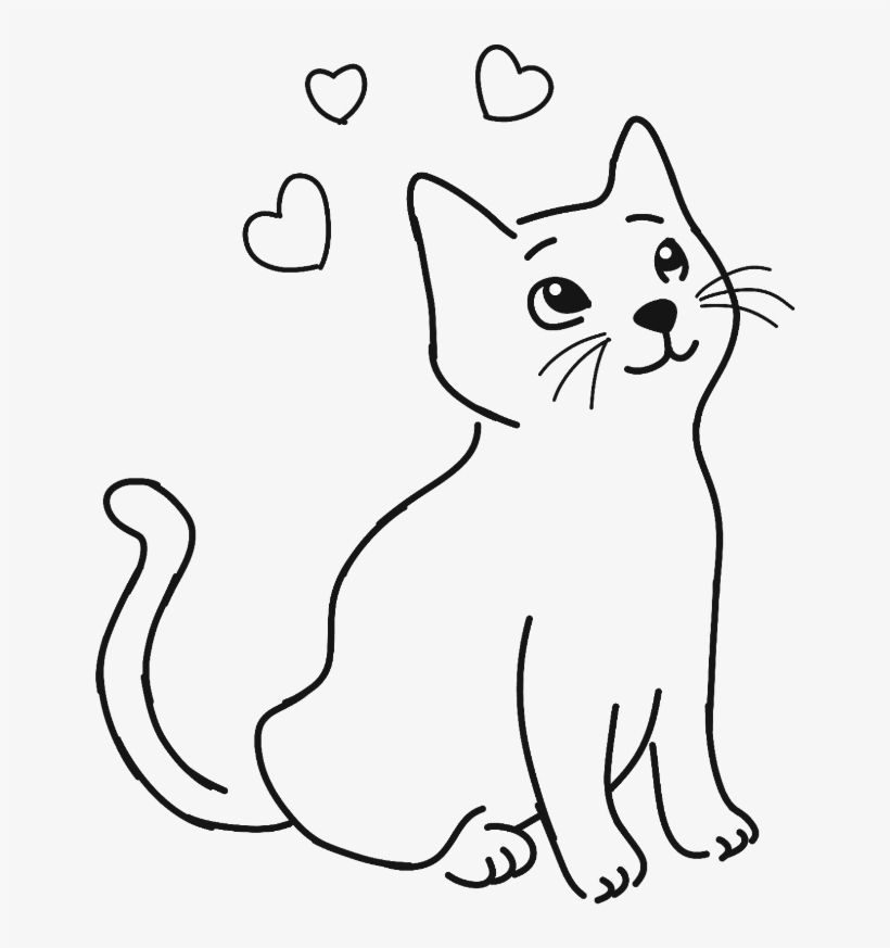 Cat Sticker - Domestic Short-haired Cat, transparent png download