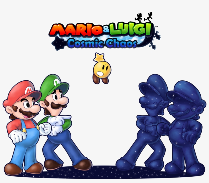 Png - Mario And Luigi Cosmic Chaos, transparent png download