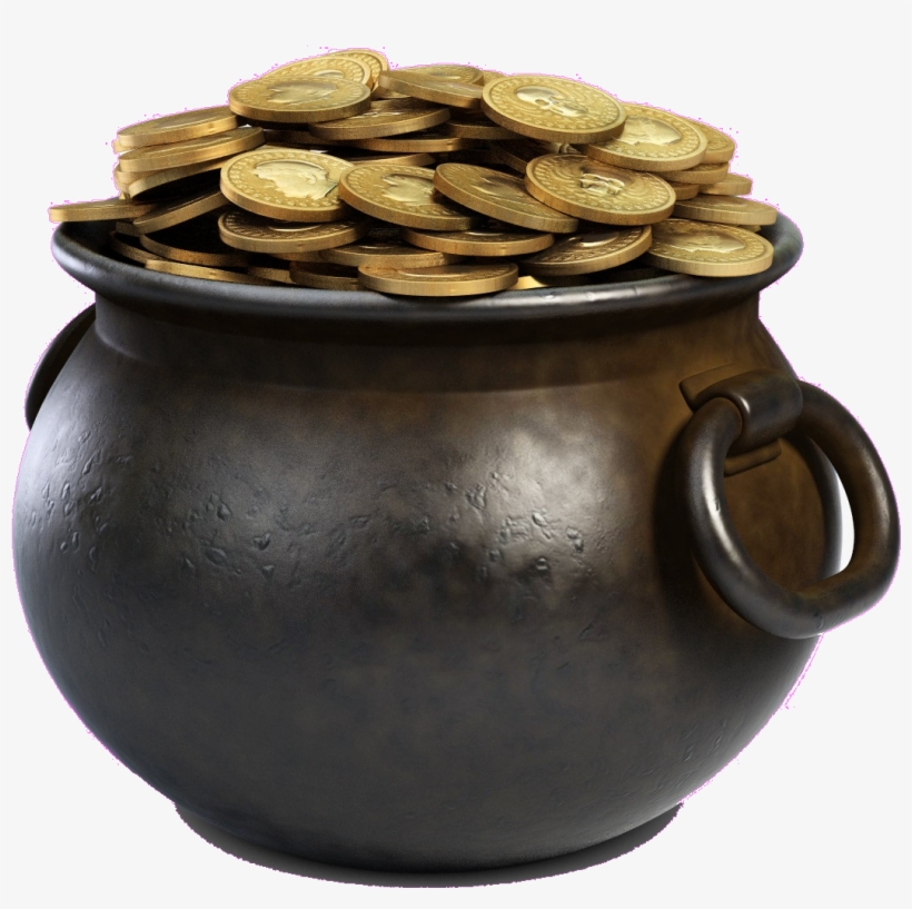 To Spice Up Our Monthly Public Star Parties At Valley - Pot With Gold Coins, transparent png download