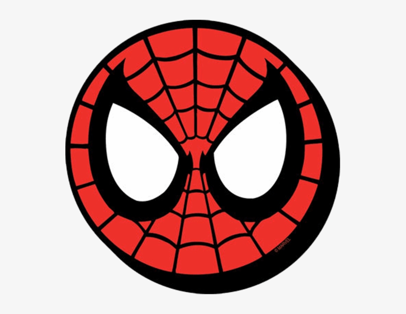 555 X 555 0 - Spiderman Mask, transparent png download