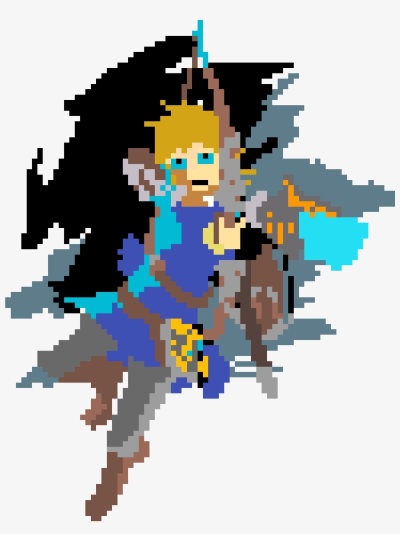 Link - Breath Of The Wild Character Designs, transparent png download
