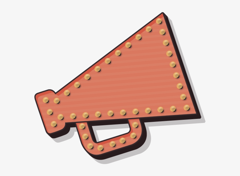 Megaphone Icon 3 - Plywood, transparent png download
