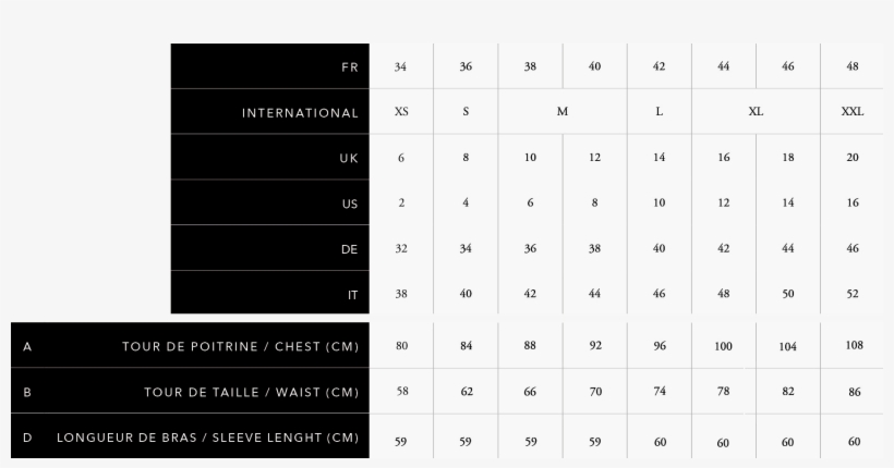 Women's Jacket - Guide Taille Veste Ski Femme, transparent png download