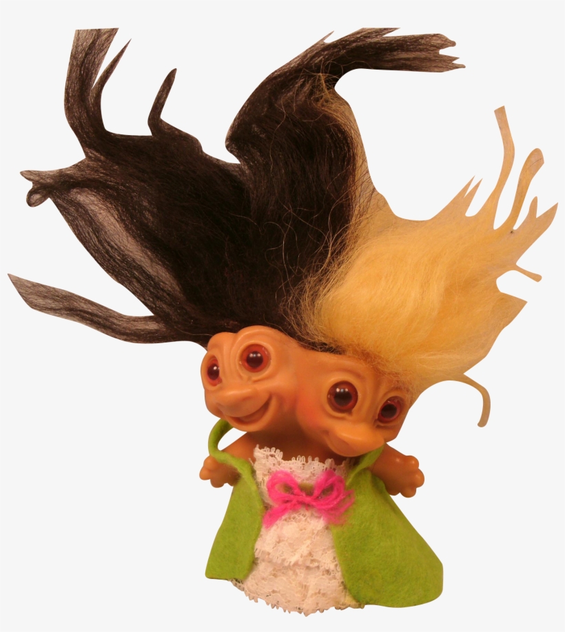 Two Headed Uneeda Wishnik Vintage S Sold - Animal Figure, transparent png download