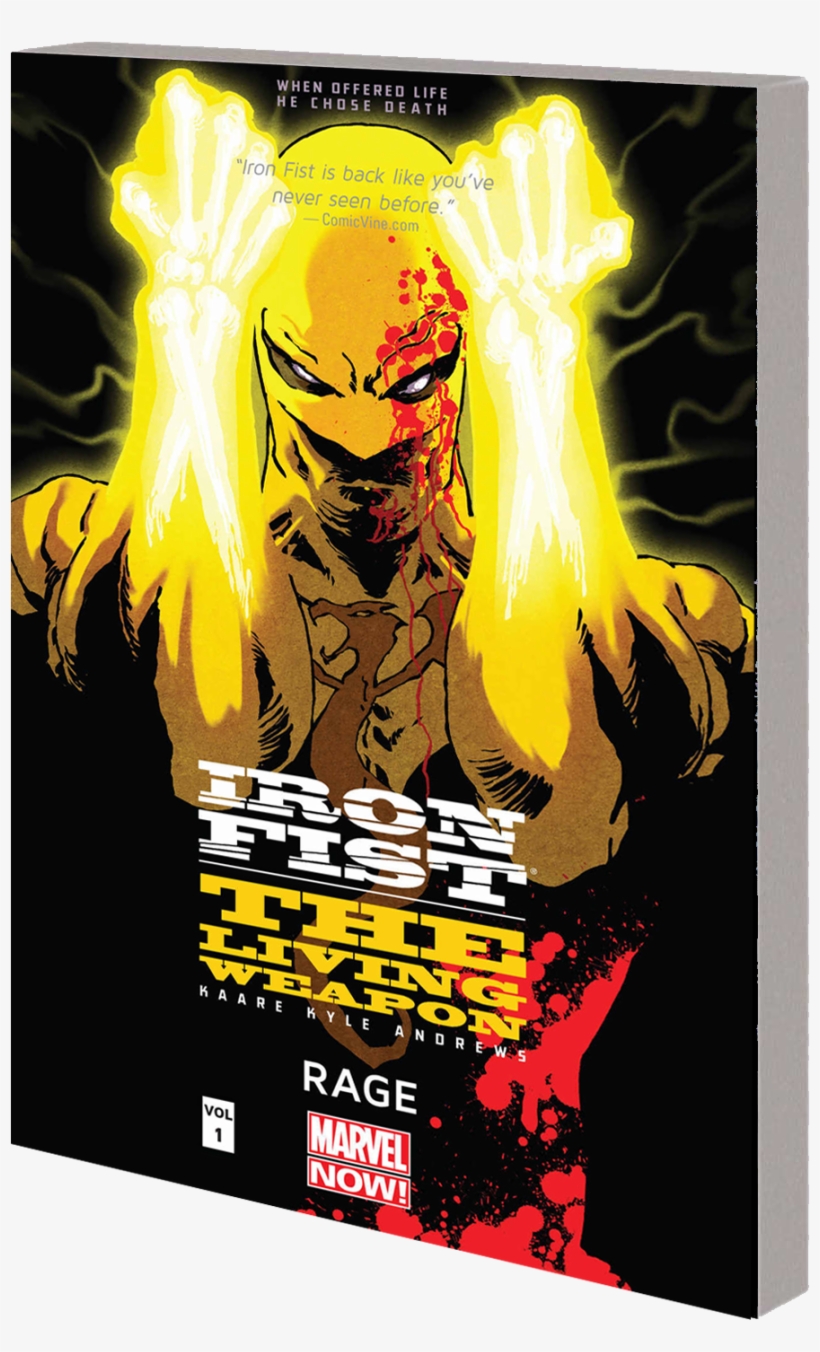The Creation Of Iron Man Was All Based On A Challenge - Iron Fist Living Weapon, transparent png download