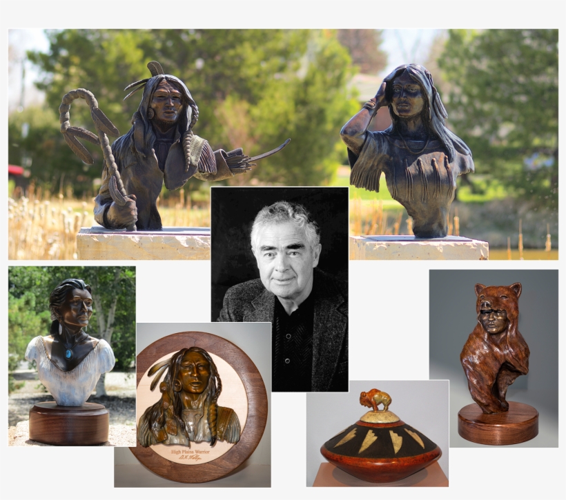 George Walbye And His Sculptures - Carving, transparent png download