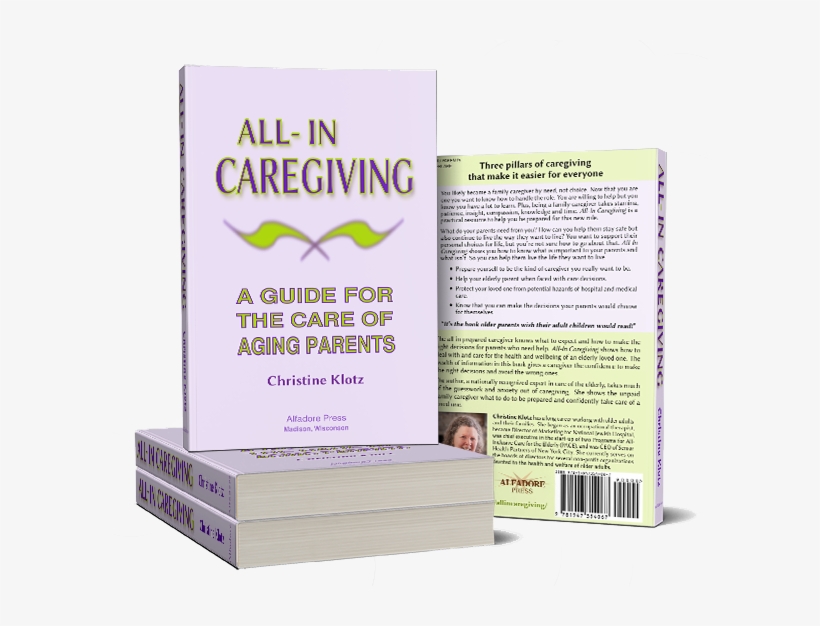 All-in Caregiving Book By Christine Klotz - Herbal, transparent png download