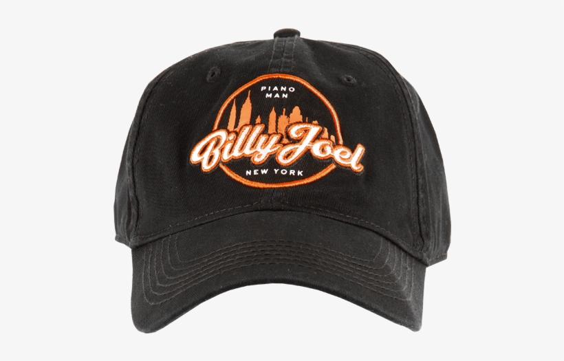 New York Skyscraper Embroidered Black Baseball Cap - Baseball Cap, transparent png download