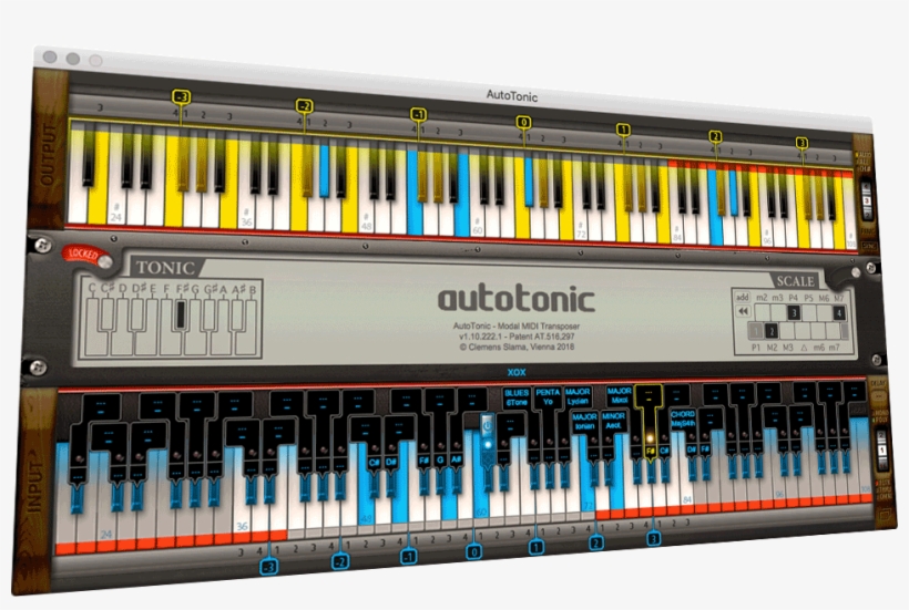 Modal Midi Transposer - Musical Keyboard, transparent png download