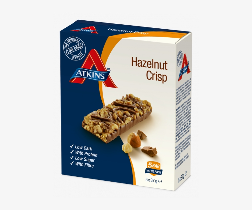 Atkins Choc Chip Crisp Bar, transparent png download