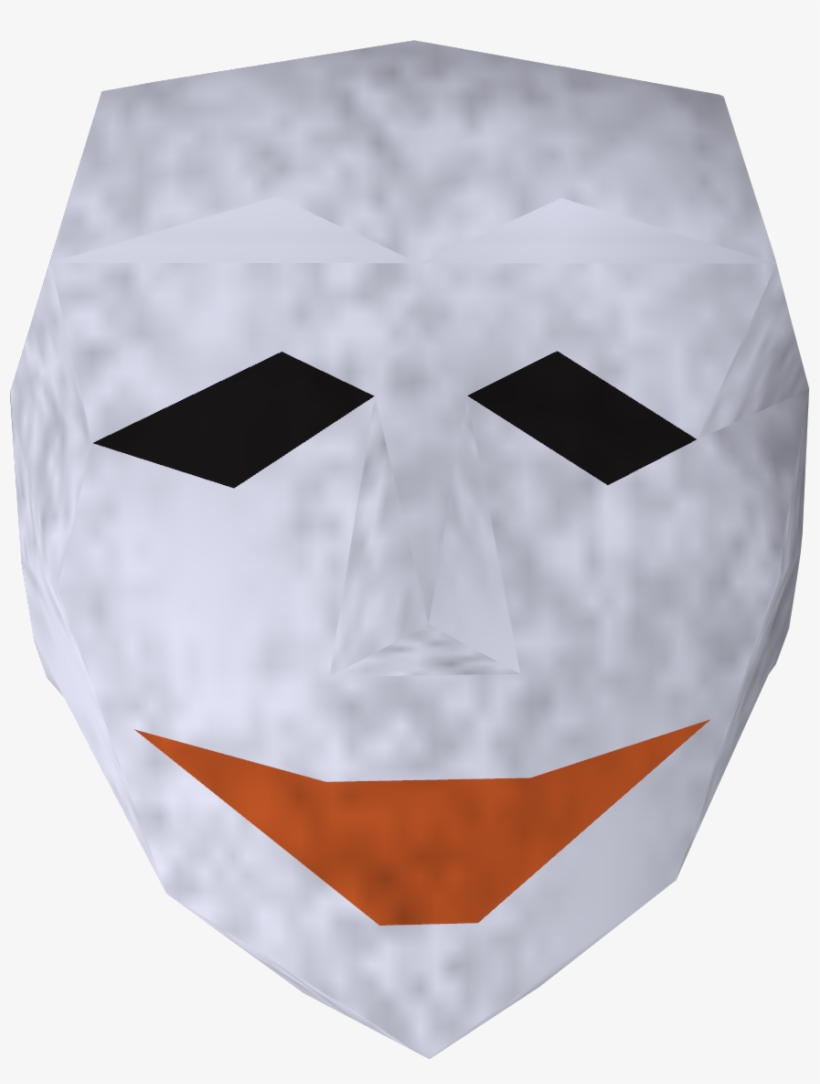 Mime Mask - Runescape Mime Mask, transparent png download