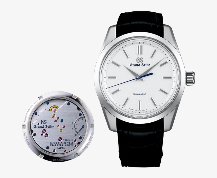 Introduction Of Grand Seiko Spring Drive Movement 9r01 - Seiko Sbgd201, transparent png download