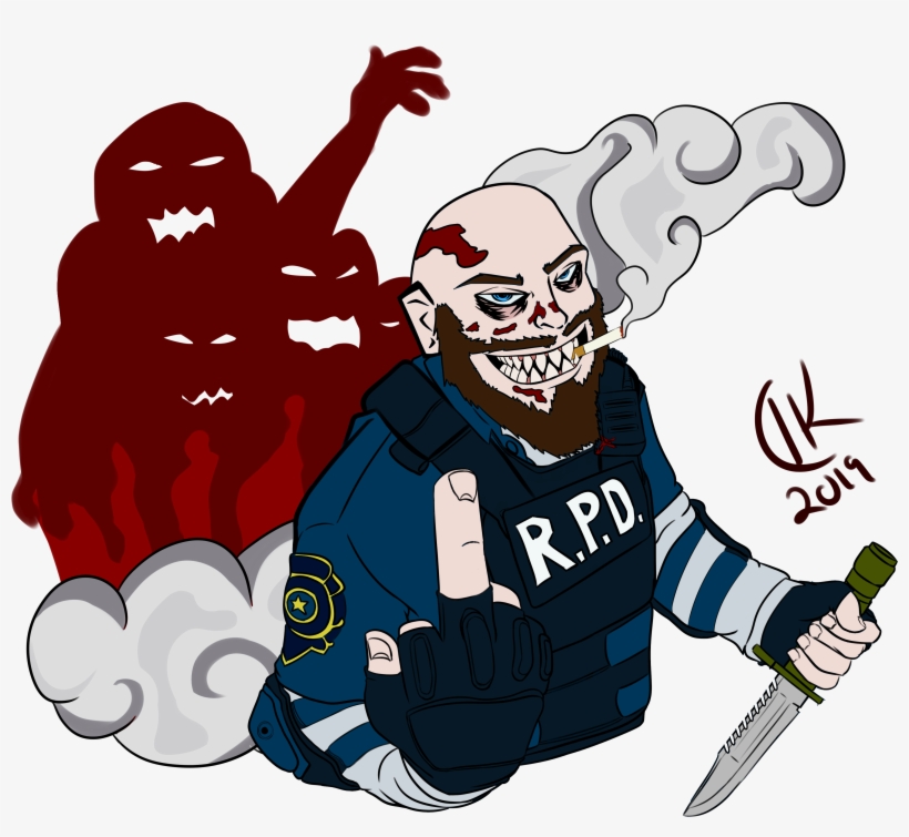 To Much Re2 Remake - Illustration, transparent png download