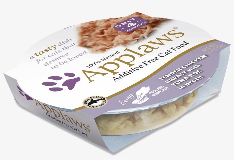Tender Chicken Breast With Tuna Roe - Applaws Konzervy Pro Kočky, transparent png download