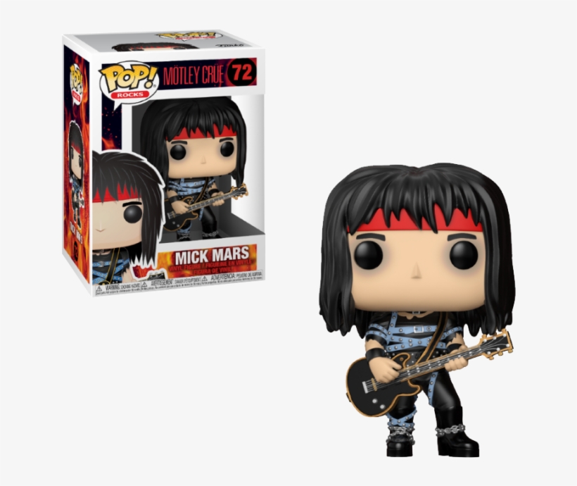 Motley Crue - Mick Mars - Funko Pop Motley Crue, transparent png download