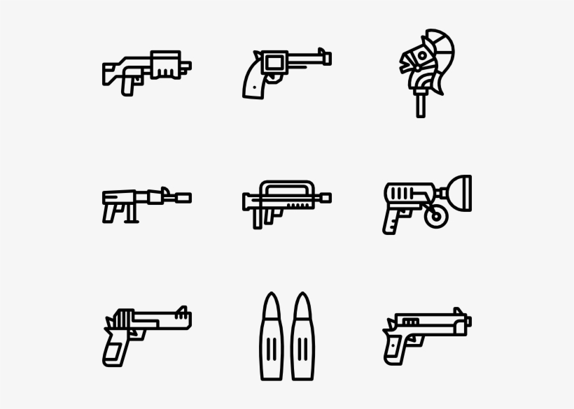 Fortnite - Gun Barrel, transparent png download