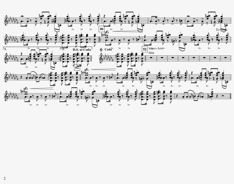 Gangnam Style Sheet Music Composed By By Psy Arranged - Sheet Music, transparent png download