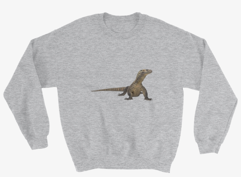 Komodo-dragon Print Sweatshirt - Dunder Mifflin Sweatshirt White, transparent png download