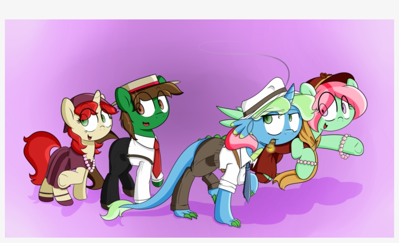 Fullmetalpikmin, Cigar, Clothes, Dracony, Flapper, - Cartoon, transparent png download