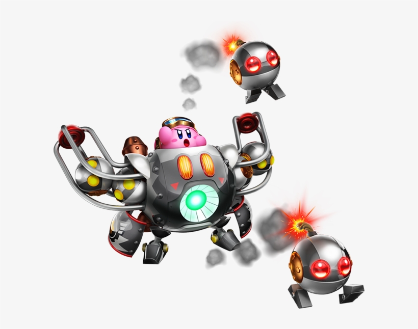 Switch Chara Bomb - Kirby Planet Robobot Bomb, transparent png download