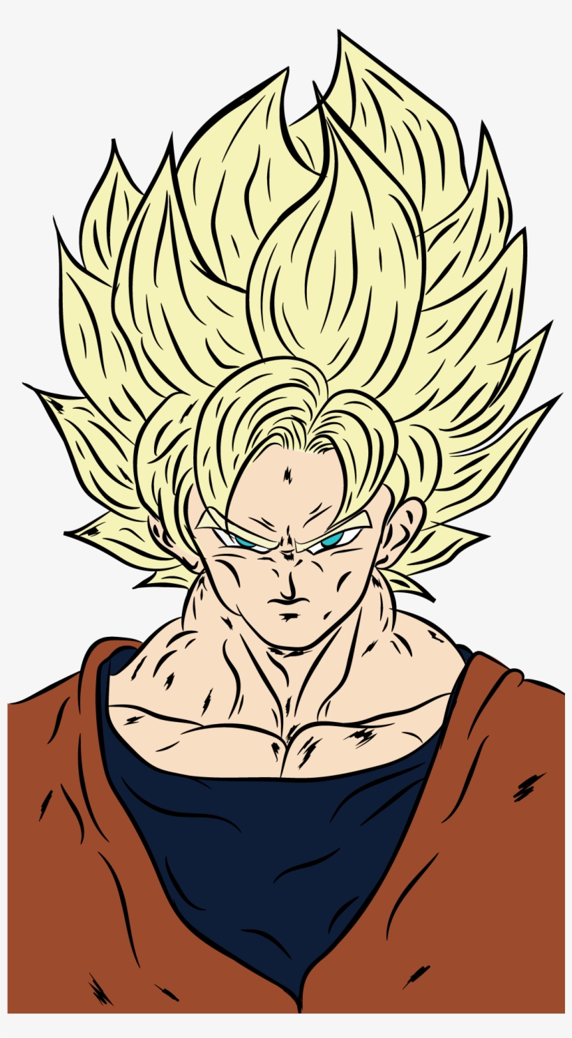 Son Goku - Illustration, transparent png download