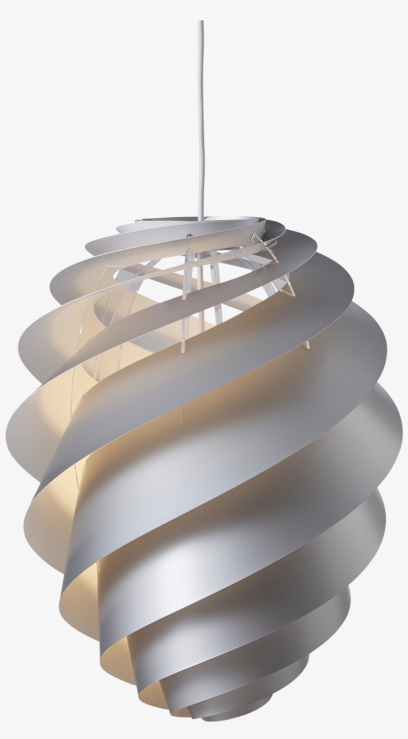 Swirl 2 Medium Silver - Le Klint, transparent png download