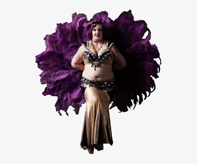 Vanessa Bellydancer Feather Fans - Belly Dance, transparent png download