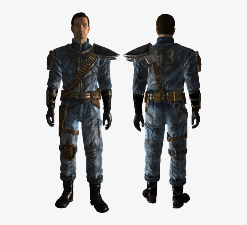 7 - Fallout New Vegas Armored Vault Suit, transparent png download