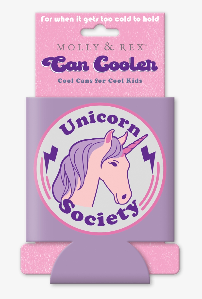 Unicorn Society Can Cooler - Stallion, transparent png download