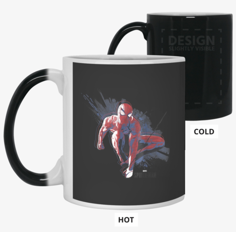 Marvel's Spider-man Game Abstract City Swing Graphic - Mug, transparent png download