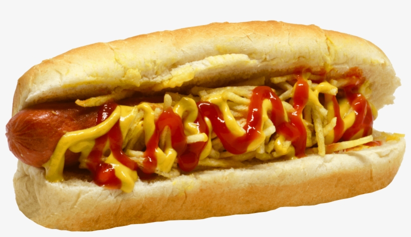 Cachorro Batatas Fritas - Chili Dog, transparent png download