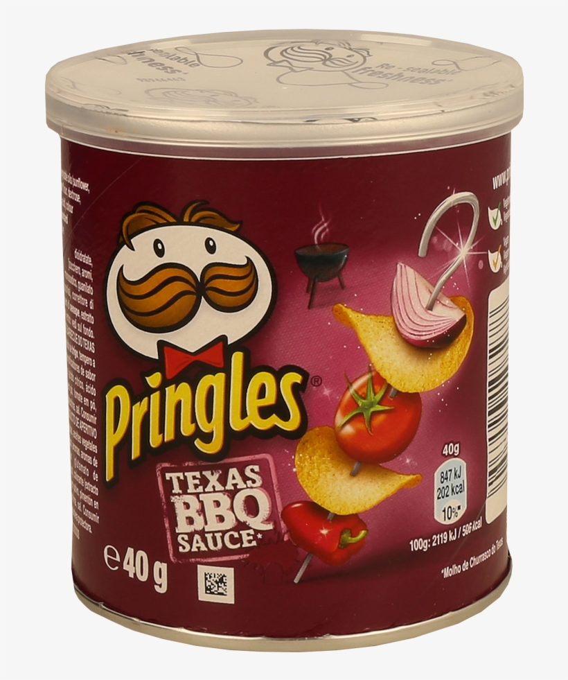 Batata Frita Texas Barbecue Pringles 40gr - Pringles 40g, transparent png download