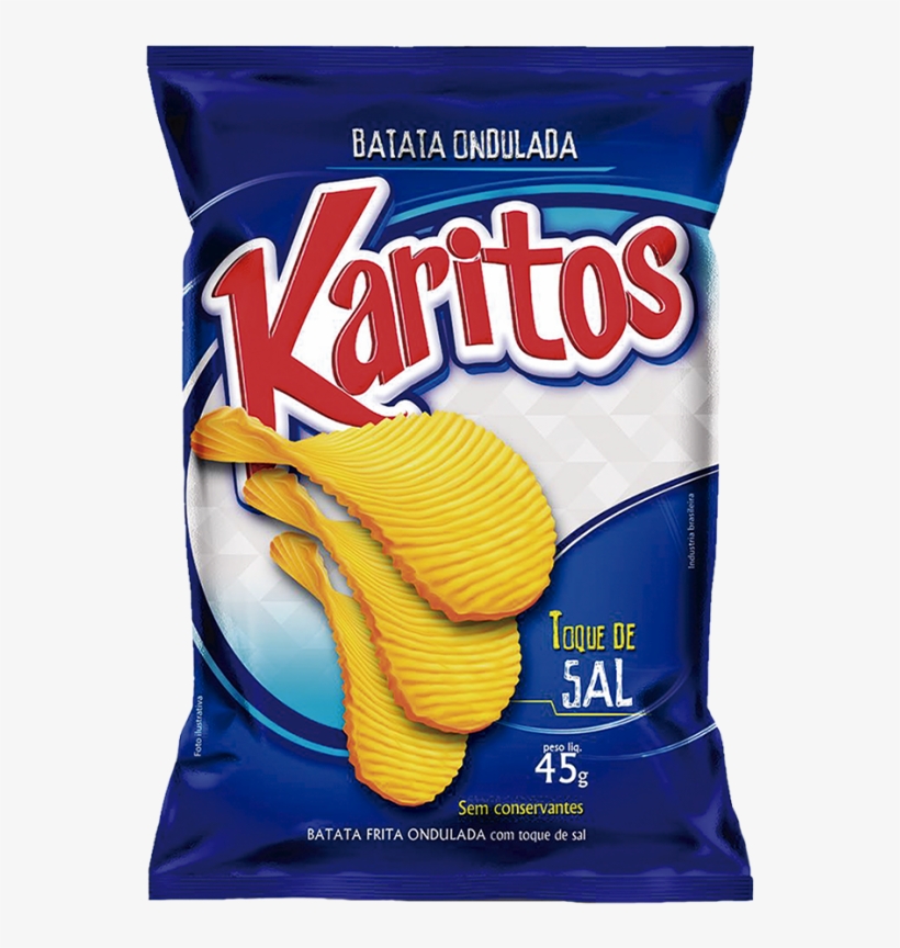 Karitos Toque Sal 45g - Potato Chip, transparent png download