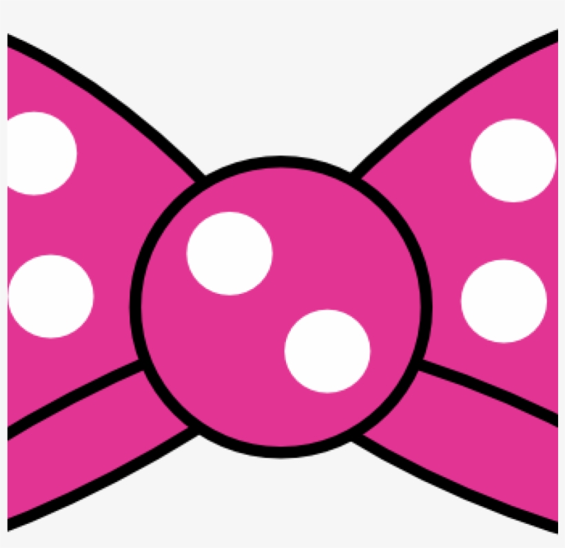 Free Minnie Mouse Clip Art Downloads Free Minnie Mouse - Minnie Mouse Ribbon Png, transparent png download
