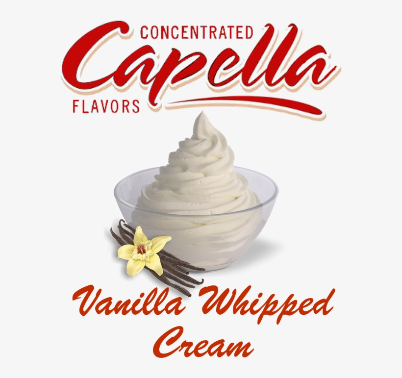 Vanilla Whipped Cream By Capella Concentrate - Meringue, transparent png download