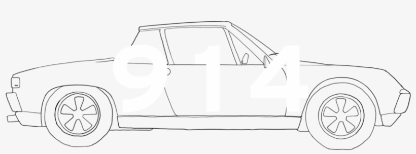 911compat6-min - Porsche 914-6 Gt, transparent png download