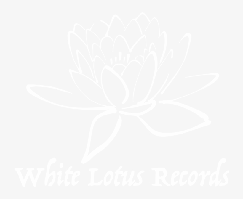 White Lotus Records Logo 2 - Johns Hopkins Logo White, transparent png download