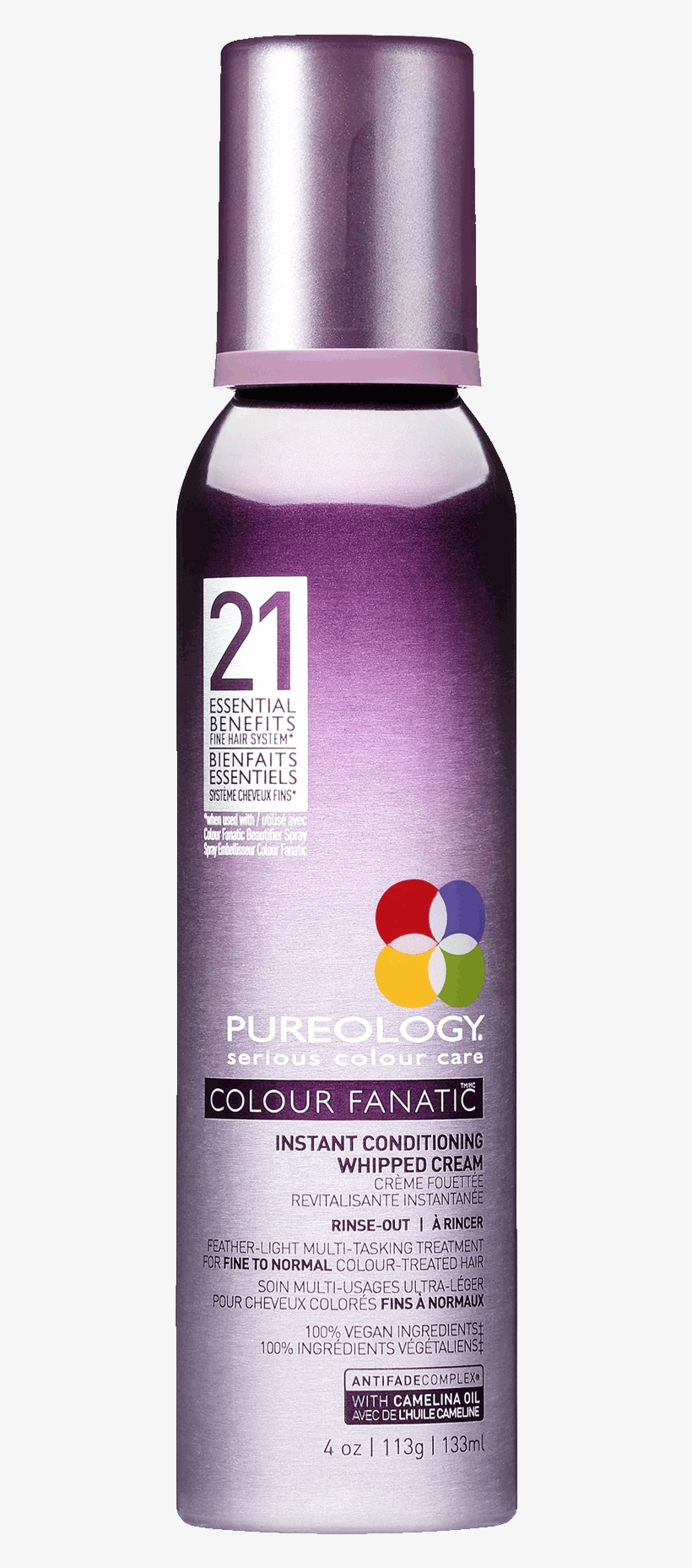 Selected Pureology Colour Fanatic Instant Conditioning - Cosmetics, transparent png download